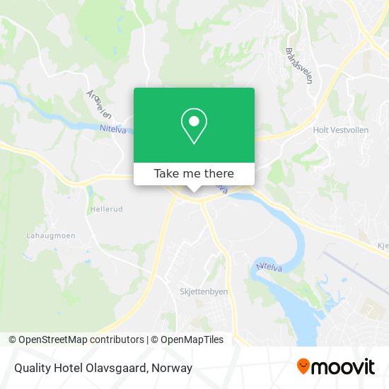Quality Hotel Olavsgaard map