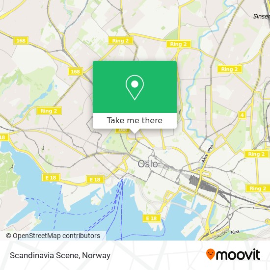 Scandinavia Scene map