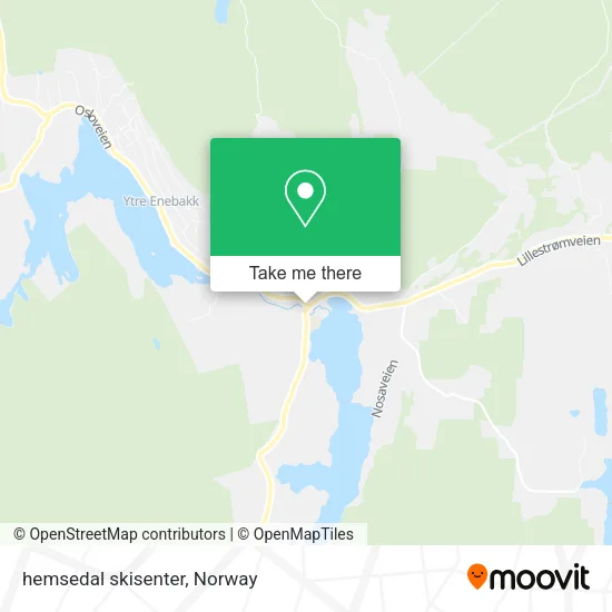 hemsedal skisenter map
