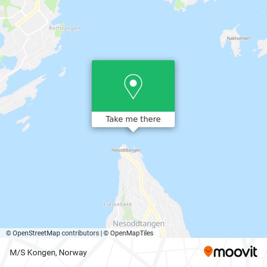 M/S Kongen map