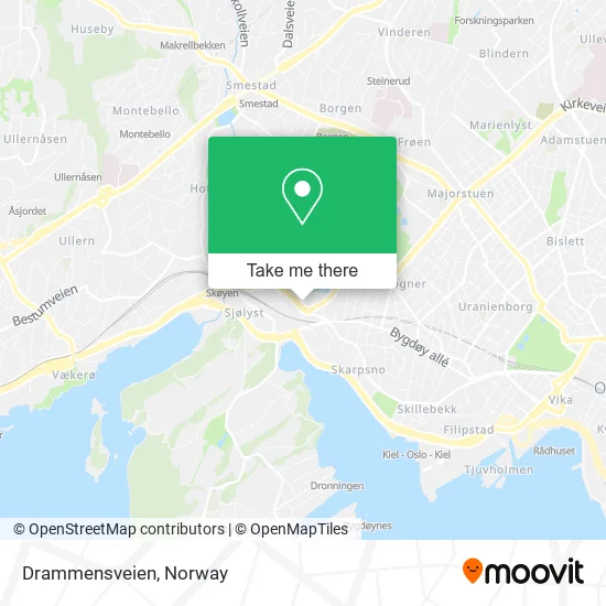 Drammensveien map