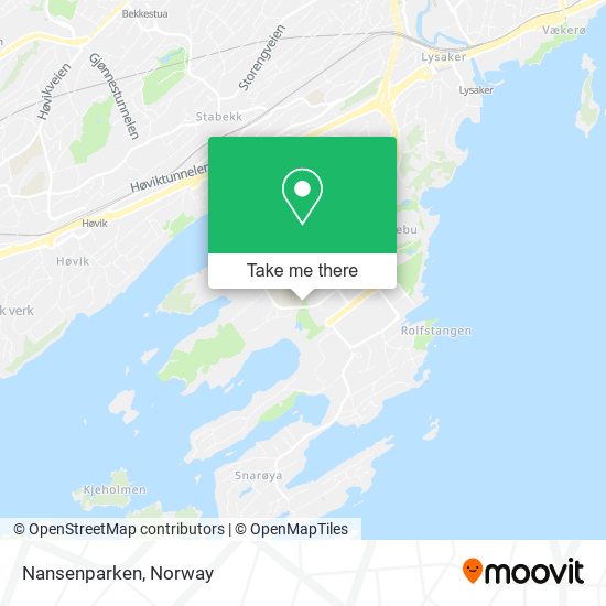 Nansenparken map