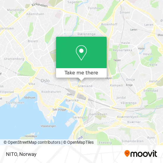 NITO map