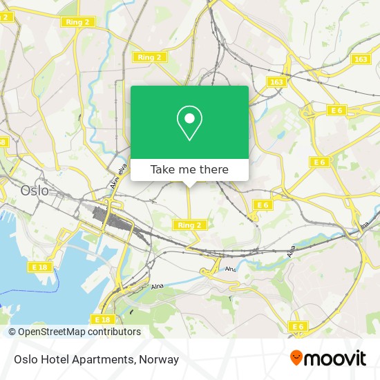 Oslo Hotel Apartments map