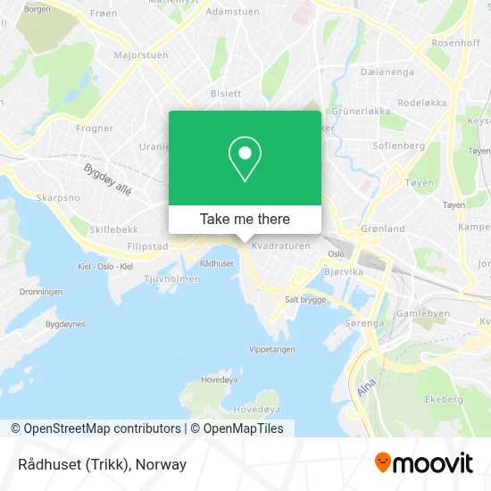 Rådhuset (Trikk) map