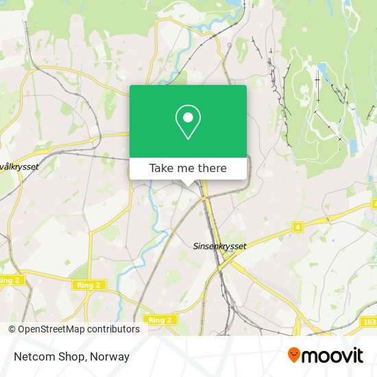 Netcom Shop map