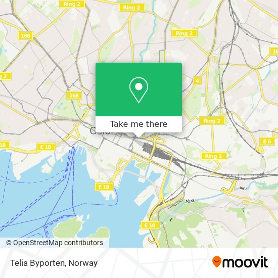 Telia Byporten map