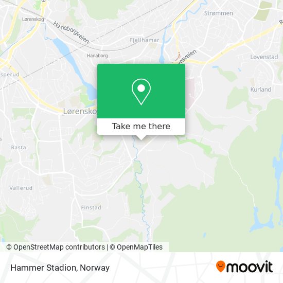 Hammer Stadion map