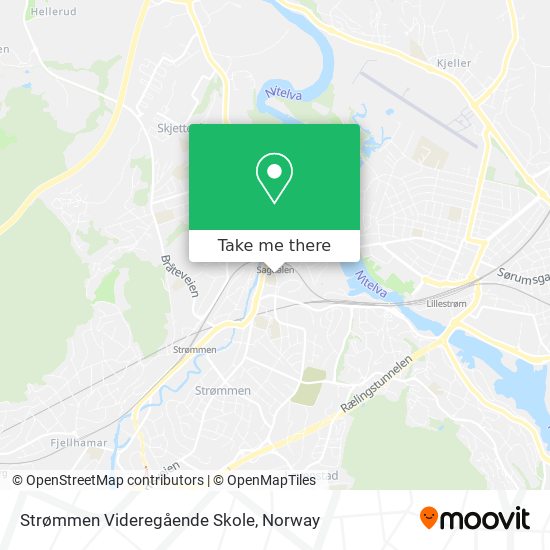 Strømmen Videregående Skole map