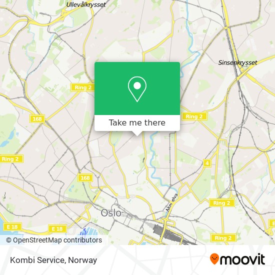 Kombi Service map