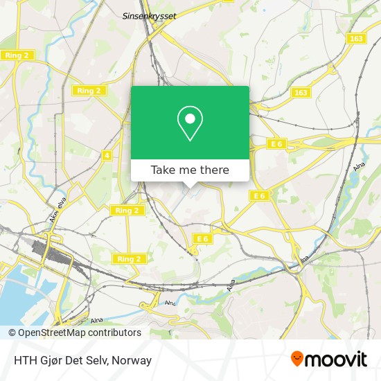 HTH Gjør Det Selv map