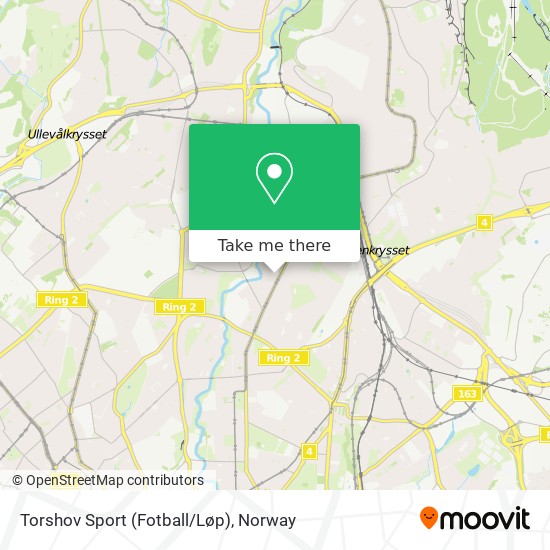 Torshov Sport (Fotball/Løp) map