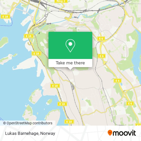Lukas Barnehage map