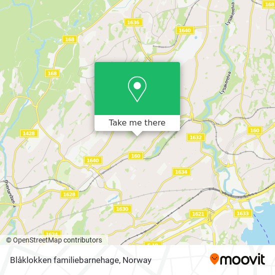 Blåklokken familiebarnehage map