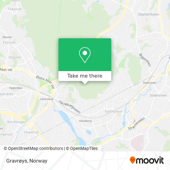 Gravrøys map