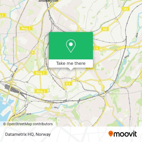Datametrix HQ map