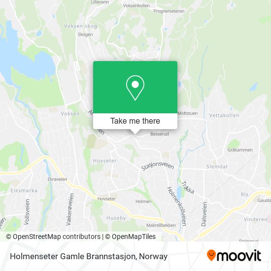 Holmenseter Gamle Brannstasjon map