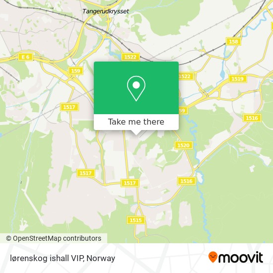 lørenskog ishall  VIP map
