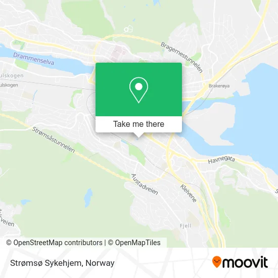 Strømsø Sykehjem map