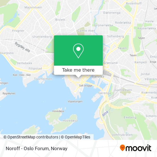 Noroff - Oslo Forum map