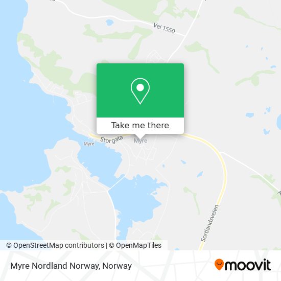 Myre Nordland Norway map