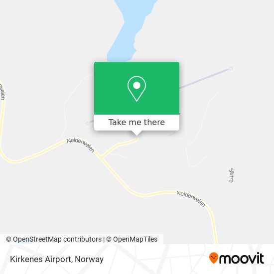 Kirkenes Airport map