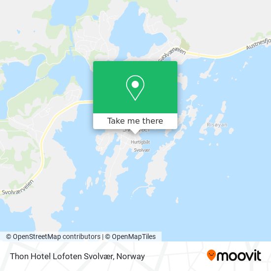 Thon Hotel Lofoten Svolvær map