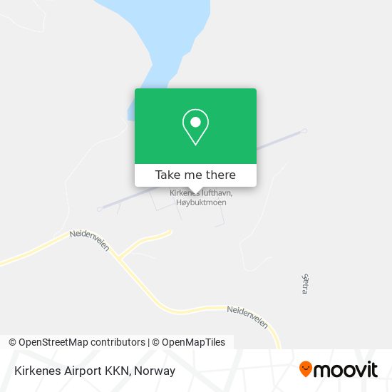 Kirkenes Airport KKN map