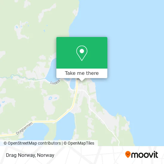 Drag Norway map