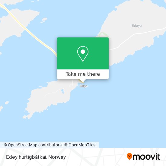 Edøy hurtigbåtkai map