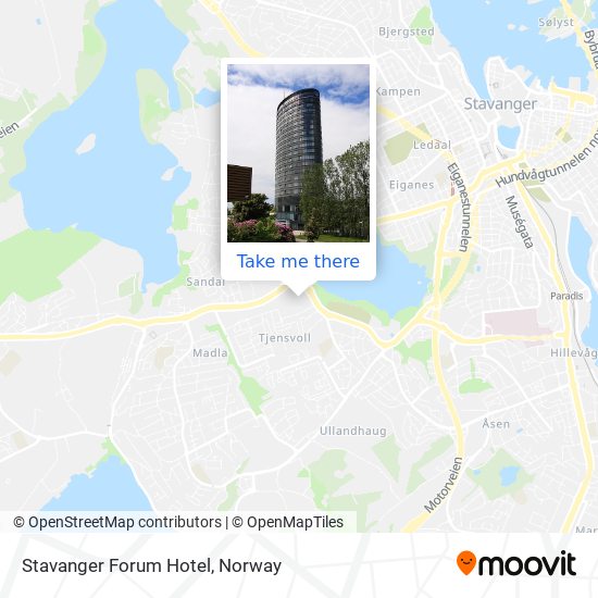 Stavanger Forum Hotel map