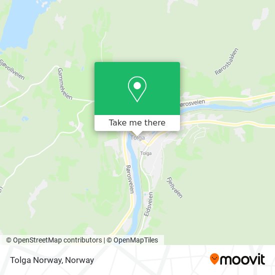 Tolga Norway map