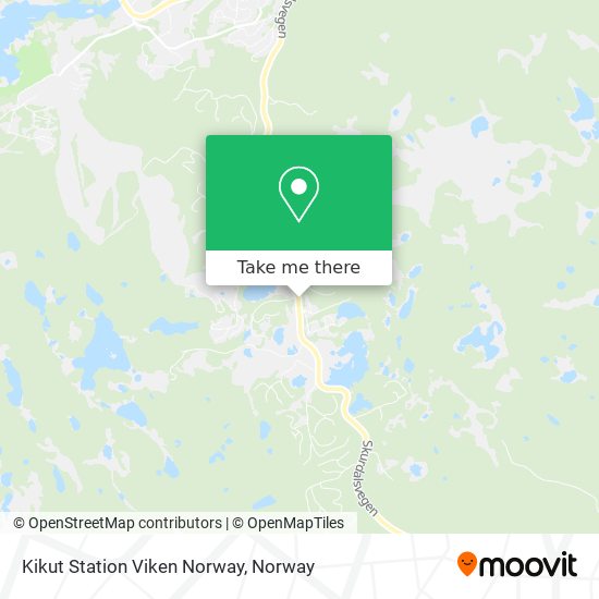 Kikut Station Viken Norway map
