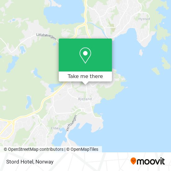 Stord Hotel map