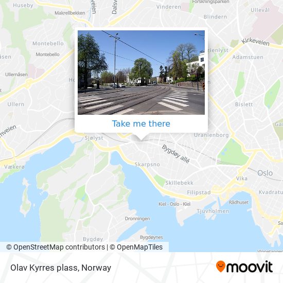 Olav Kyrres plass map