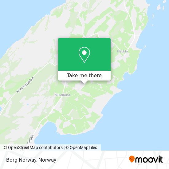 Borg Norway map