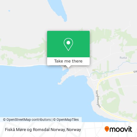 Fiskå Møre og Romsdal Norway map