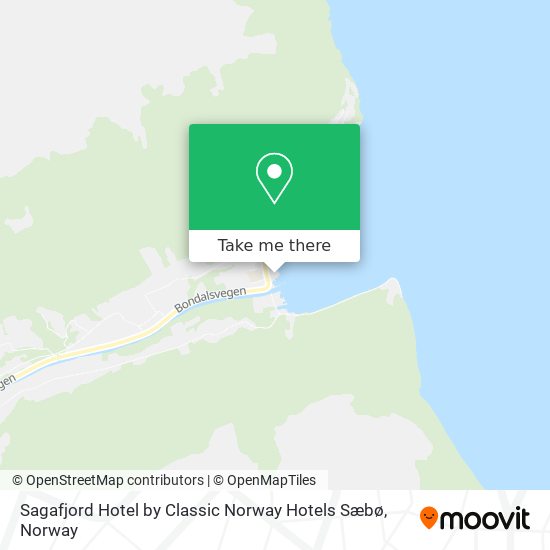 Sagafjord Hotel by Classic Norway Hotels Sæbø map