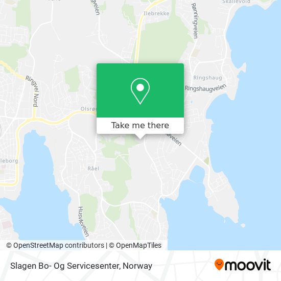 Slagen Bo- Og Servicesenter map
