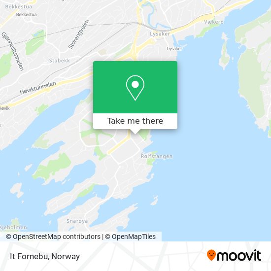 It Fornebu map
