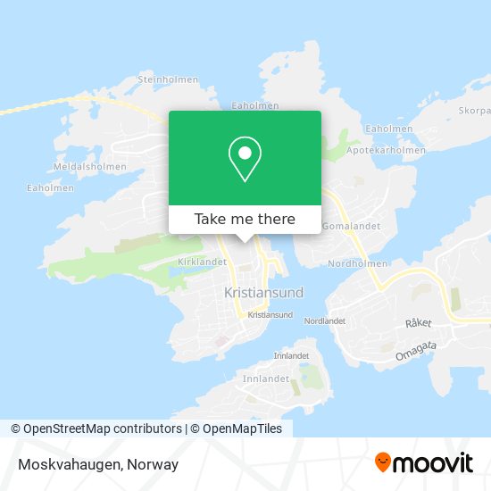 Moskvahaugen map