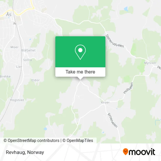 Revhaug map