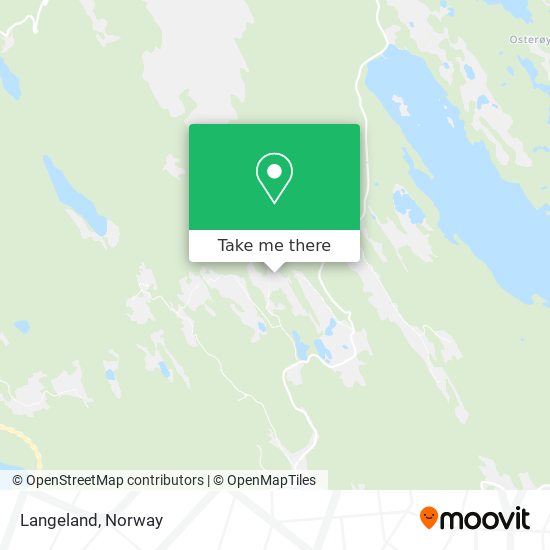 Langeland map