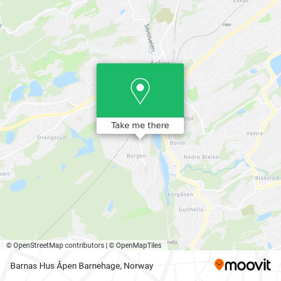 Barnas Hus Åpen Barnehage map