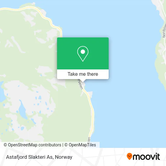 Astafjord Slakteri As map