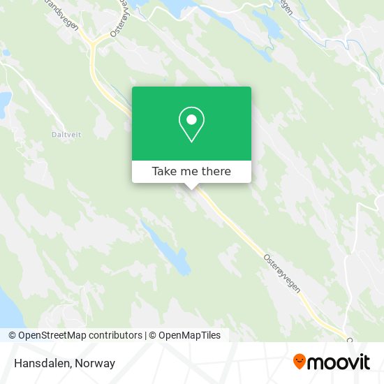 Hansdalen map