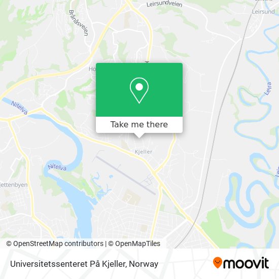 Universitetssenteret På Kjeller map