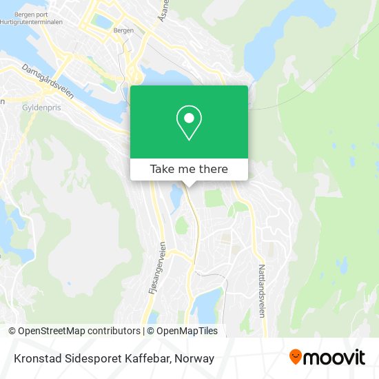 Kronstad Sidesporet Kaffebar map