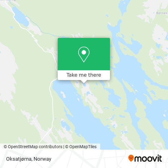 Oksatjørna map