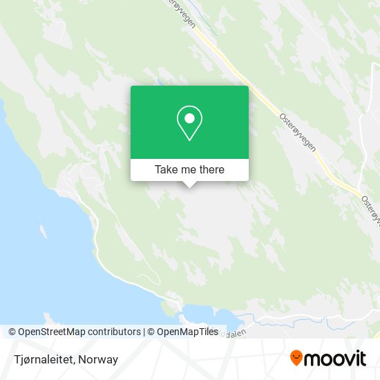 Tjørnaleitet map